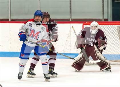Thumbnail 3 in Culver Academies vs Mount St. Charles Academy (Prep Hockey Conference Showcase) photogallery.