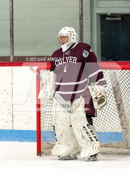 Thumbnail 1 in Culver Academies vs Mount St. Charles Academy (Prep Hockey Conference Showcase) photogallery.