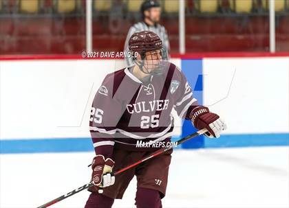 Thumbnail 2 in Culver Academies vs Mount St. Charles Academy (Prep Hockey Conference Showcase) photogallery.