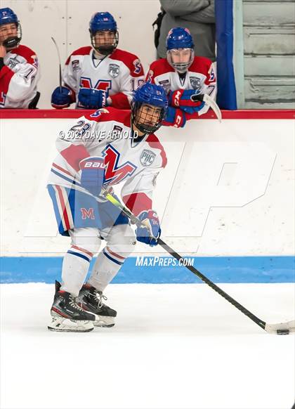 Thumbnail 2 in Culver Academies vs Mount St. Charles Academy (Prep Hockey Conference Showcase) photogallery.