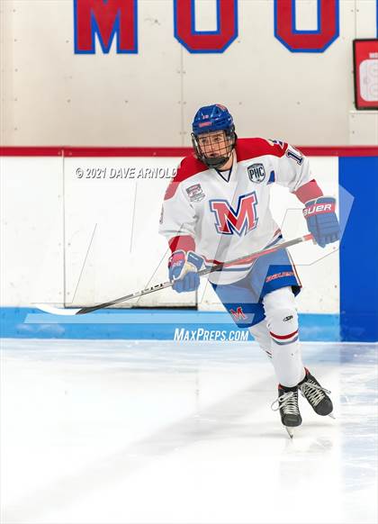 Thumbnail 2 in Culver Academies vs Mount St. Charles Academy (Prep Hockey Conference Showcase) photogallery.