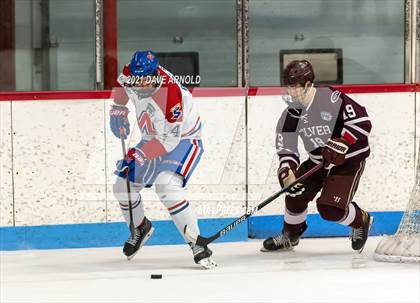 Thumbnail 3 in Culver Academies vs Mount St. Charles Academy (Prep Hockey Conference Showcase) photogallery.