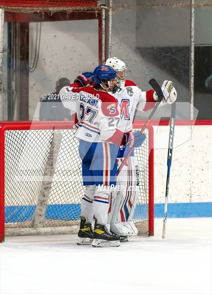 Thumbnail 2 in Culver Academies vs Mount St. Charles Academy (Prep Hockey Conference Showcase) photogallery.