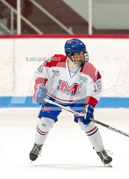 Thumbnail 1 in Culver Academies vs Mount St. Charles Academy (Prep Hockey Conference Showcase) photogallery.