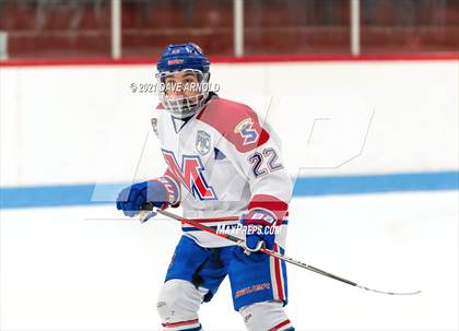 Thumbnail 2 in Culver Academies vs Mount St. Charles Academy (Prep Hockey Conference Showcase) photogallery.