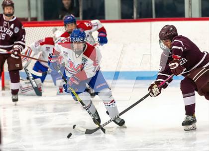 Thumbnail 3 in Culver Academies vs Mount St. Charles Academy (Prep Hockey Conference Showcase) photogallery.