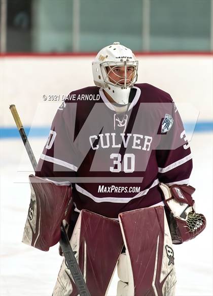 Thumbnail 1 in Culver Academies vs Mount St. Charles Academy (Prep Hockey Conference Showcase) photogallery.