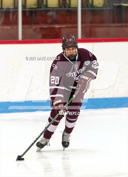 Thumbnail 3 in Culver Academies vs Mount St. Charles Academy (Prep Hockey Conference Showcase) photogallery.