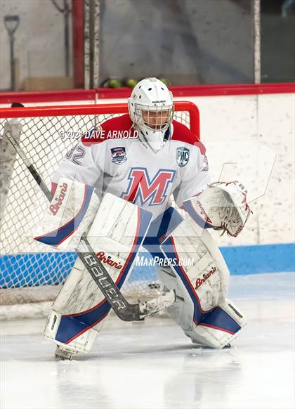 Thumbnail 3 in Culver Academies vs Mount St. Charles Academy (Prep Hockey Conference Showcase) photogallery.