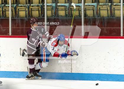 Thumbnail 3 in Culver Academies vs Mount St. Charles Academy (Prep Hockey Conference Showcase) photogallery.