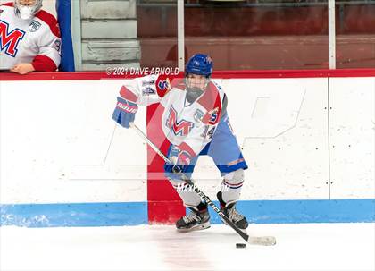 Thumbnail 3 in Culver Academies vs Mount St. Charles Academy (Prep Hockey Conference Showcase) photogallery.