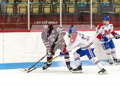 Thumbnail 1 in Culver Academies vs Mount St. Charles Academy (Prep Hockey Conference Showcase) photogallery.