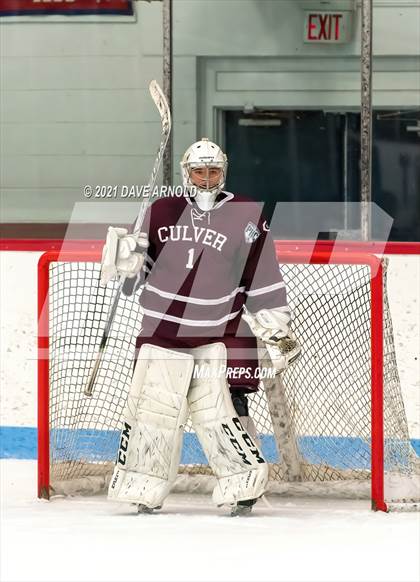 Thumbnail 1 in Culver Academies vs Mount St. Charles Academy (Prep Hockey Conference Showcase) photogallery.