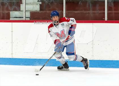 Thumbnail 3 in Culver Academies vs Mount St. Charles Academy (Prep Hockey Conference Showcase) photogallery.