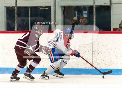 Thumbnail 3 in Culver Academies vs Mount St. Charles Academy (Prep Hockey Conference Showcase) photogallery.