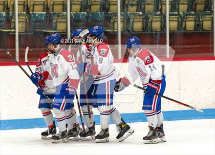 Thumbnail 2 in Culver Academies vs Mount St. Charles Academy (Prep Hockey Conference Showcase) photogallery.