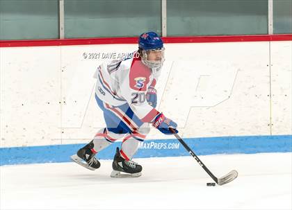 Thumbnail 3 in Culver Academies vs Mount St. Charles Academy (Prep Hockey Conference Showcase) photogallery.