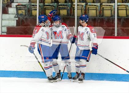Thumbnail 2 in Culver Academies vs Mount St. Charles Academy (Prep Hockey Conference Showcase) photogallery.