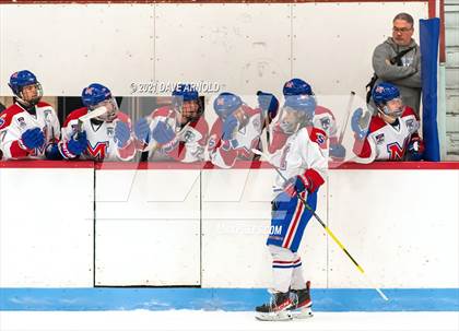 Thumbnail 2 in Culver Academies vs Mount St. Charles Academy (Prep Hockey Conference Showcase) photogallery.