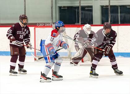 Thumbnail 3 in Culver Academies vs Mount St. Charles Academy (Prep Hockey Conference Showcase) photogallery.