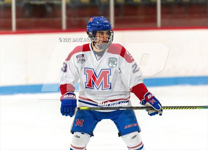 Thumbnail 3 in Culver Academies vs Mount St. Charles Academy (Prep Hockey Conference Showcase) photogallery.