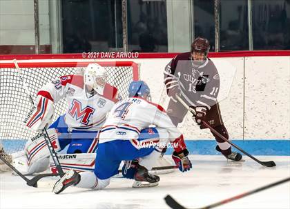 Thumbnail 3 in Culver Academies vs Mount St. Charles Academy (Prep Hockey Conference Showcase) photogallery.