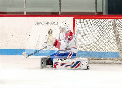Thumbnail 2 in Culver Academies vs Mount St. Charles Academy (Prep Hockey Conference Showcase) photogallery.