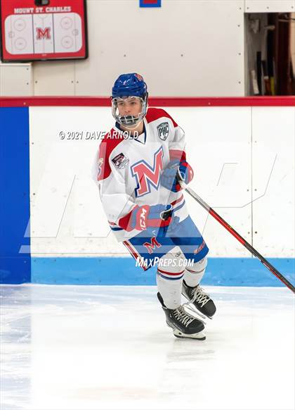Thumbnail 3 in Culver Academies vs Mount St. Charles Academy (Prep Hockey Conference Showcase) photogallery.