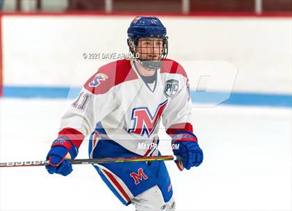 Thumbnail 1 in Culver Academies vs Mount St. Charles Academy (Prep Hockey Conference Showcase) photogallery.