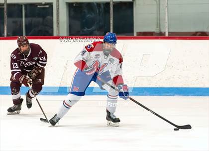 Thumbnail 2 in Culver Academies vs Mount St. Charles Academy (Prep Hockey Conference Showcase) photogallery.