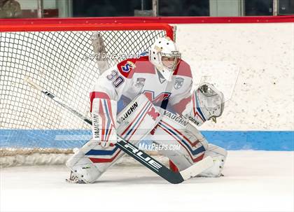 Thumbnail 3 in Culver Academies vs Mount St. Charles Academy (Prep Hockey Conference Showcase) photogallery.