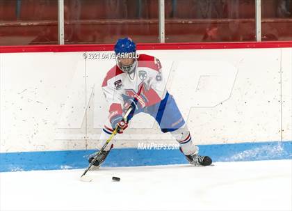 Thumbnail 2 in Culver Academies vs Mount St. Charles Academy (Prep Hockey Conference Showcase) photogallery.