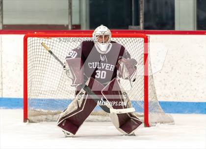 Thumbnail 2 in Culver Academies vs Mount St. Charles Academy (Prep Hockey Conference Showcase) photogallery.