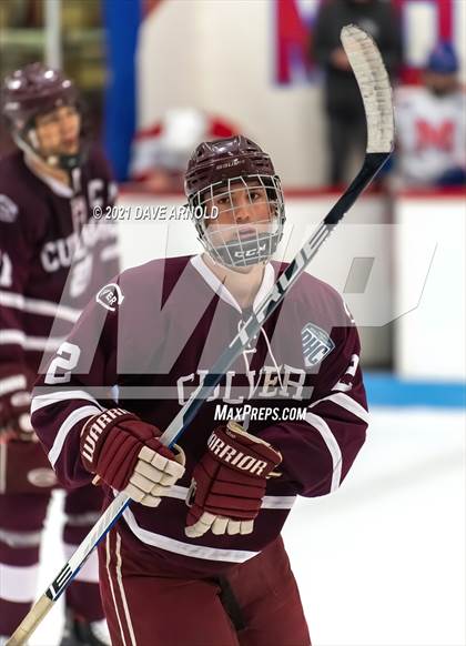 Thumbnail 1 in Culver Academies vs Mount St. Charles Academy (Prep Hockey Conference Showcase) photogallery.