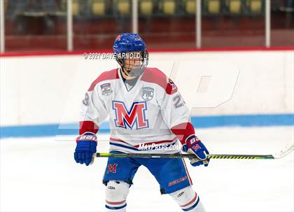 Thumbnail 2 in Culver Academies vs Mount St. Charles Academy (Prep Hockey Conference Showcase) photogallery.
