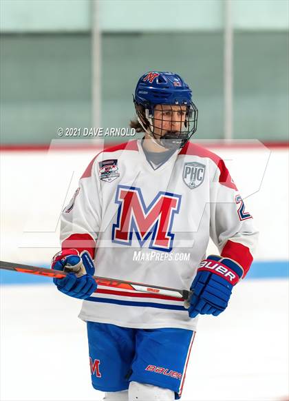 Thumbnail 1 in Culver Academies vs Mount St. Charles Academy (Prep Hockey Conference Showcase) photogallery.