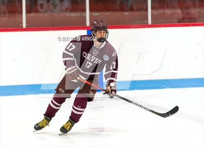 Thumbnail 3 in Culver Academies vs Mount St. Charles Academy (Prep Hockey Conference Showcase) photogallery.