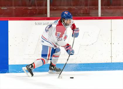 Thumbnail 2 in Culver Academies vs Mount St. Charles Academy (Prep Hockey Conference Showcase) photogallery.