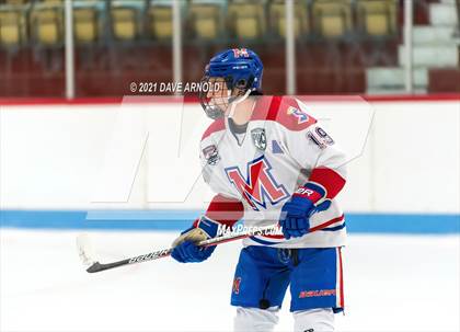 Thumbnail 3 in Culver Academies vs Mount St. Charles Academy (Prep Hockey Conference Showcase) photogallery.