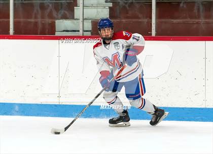 Thumbnail 2 in Culver Academies vs Mount St. Charles Academy (Prep Hockey Conference Showcase) photogallery.