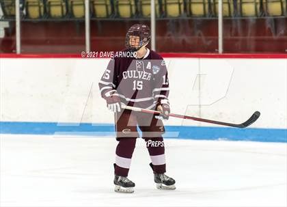 Thumbnail 3 in Culver Academies vs Mount St. Charles Academy (Prep Hockey Conference Showcase) photogallery.