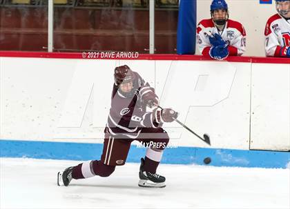 Thumbnail 3 in Culver Academies vs Mount St. Charles Academy (Prep Hockey Conference Showcase) photogallery.