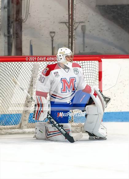 Thumbnail 3 in Culver Academies vs Mount St. Charles Academy (Prep Hockey Conference Showcase) photogallery.