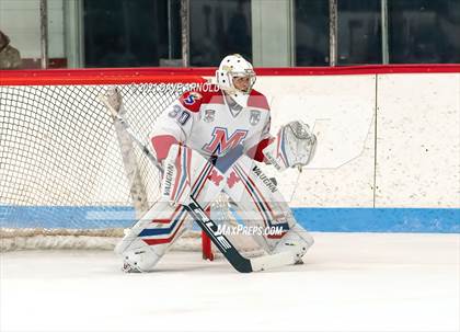 Thumbnail 2 in Culver Academies vs Mount St. Charles Academy (Prep Hockey Conference Showcase) photogallery.