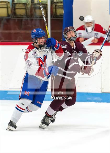 Thumbnail 2 in Culver Academies vs Mount St. Charles Academy (Prep Hockey Conference Showcase) photogallery.