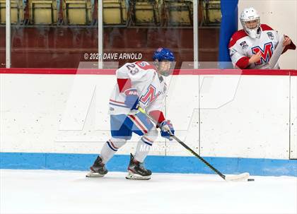Thumbnail 2 in Culver Academies vs Mount St. Charles Academy (Prep Hockey Conference Showcase) photogallery.