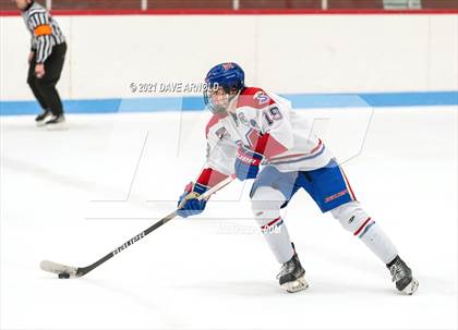 Thumbnail 2 in Culver Academies vs Mount St. Charles Academy (Prep Hockey Conference Showcase) photogallery.