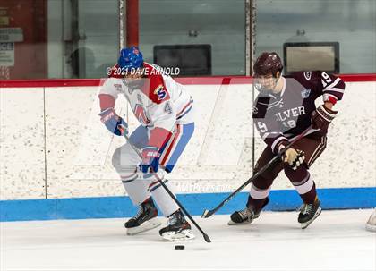 Thumbnail 1 in Culver Academies vs Mount St. Charles Academy (Prep Hockey Conference Showcase) photogallery.