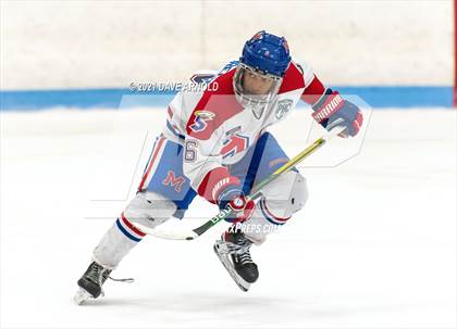 Thumbnail 3 in Culver Academies vs Mount St. Charles Academy (Prep Hockey Conference Showcase) photogallery.