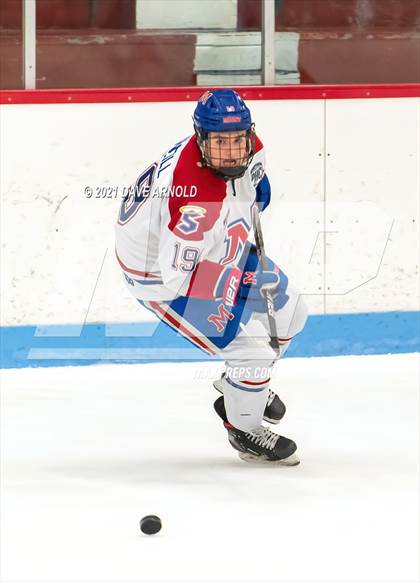Thumbnail 1 in Culver Academies vs Mount St. Charles Academy (Prep Hockey Conference Showcase) photogallery.
